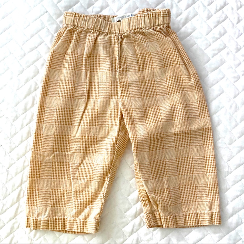 Pottery Barn Kids 3-6mo Plaid Soft Pants